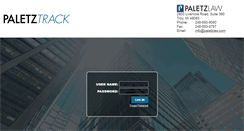 Desktop Screenshot of paletztrack.com